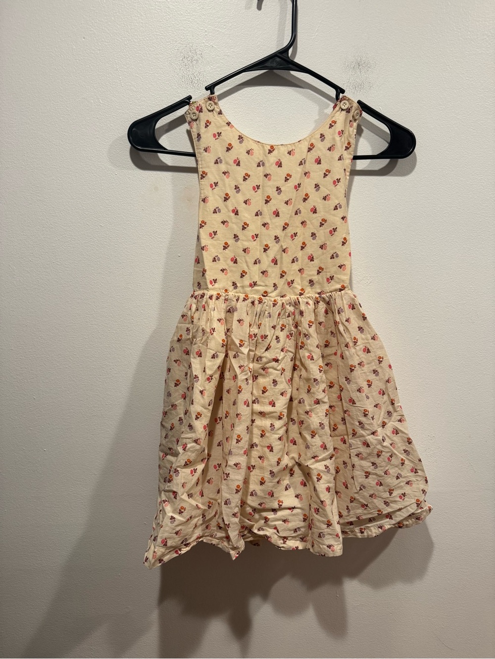 Mini Boden Embroidered Cross-Back Dress